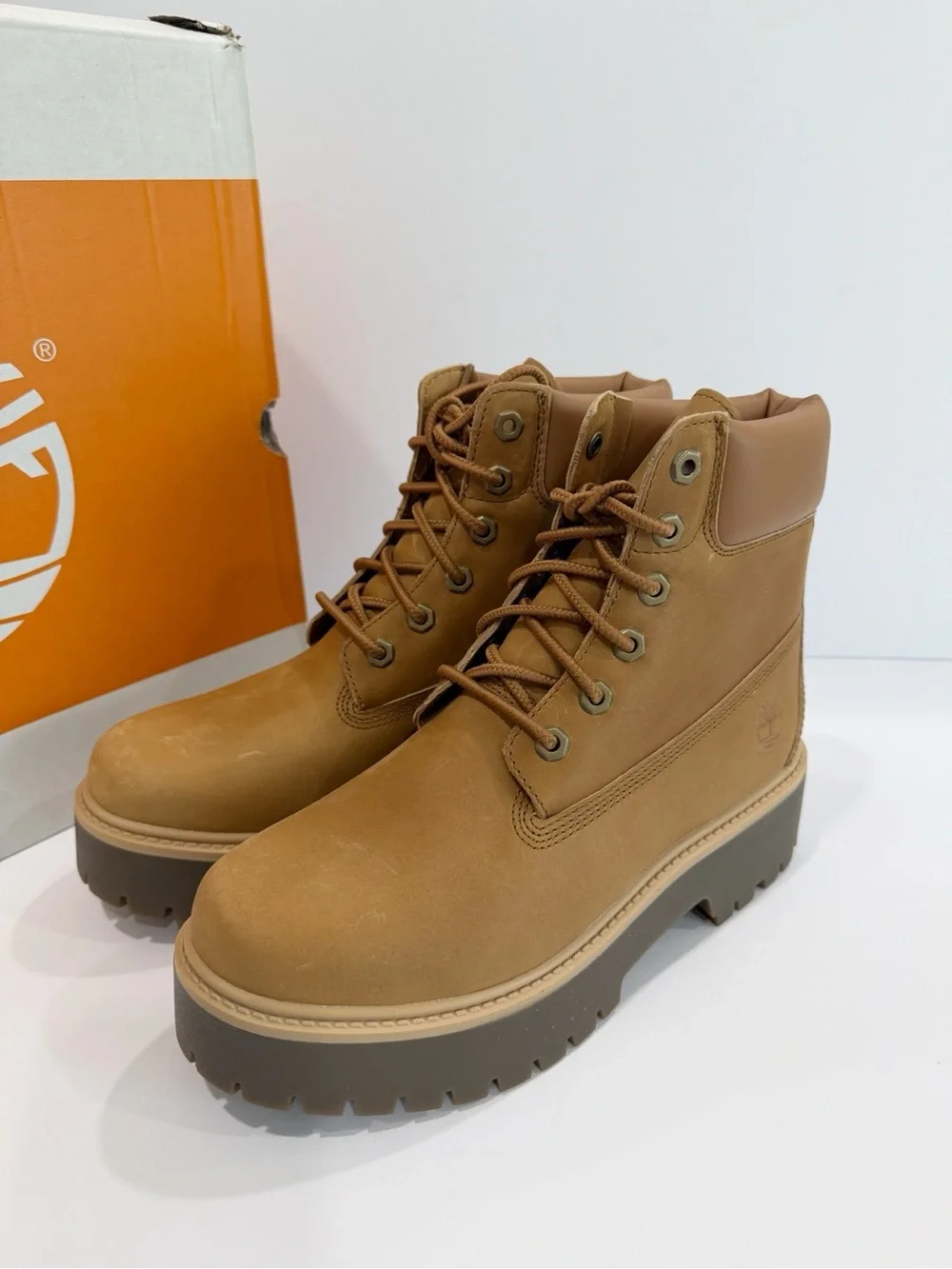 Timberland Women's Stone Street 6-Inch Waterproof Platform Boots